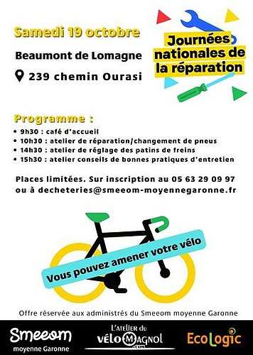 affiche réparation